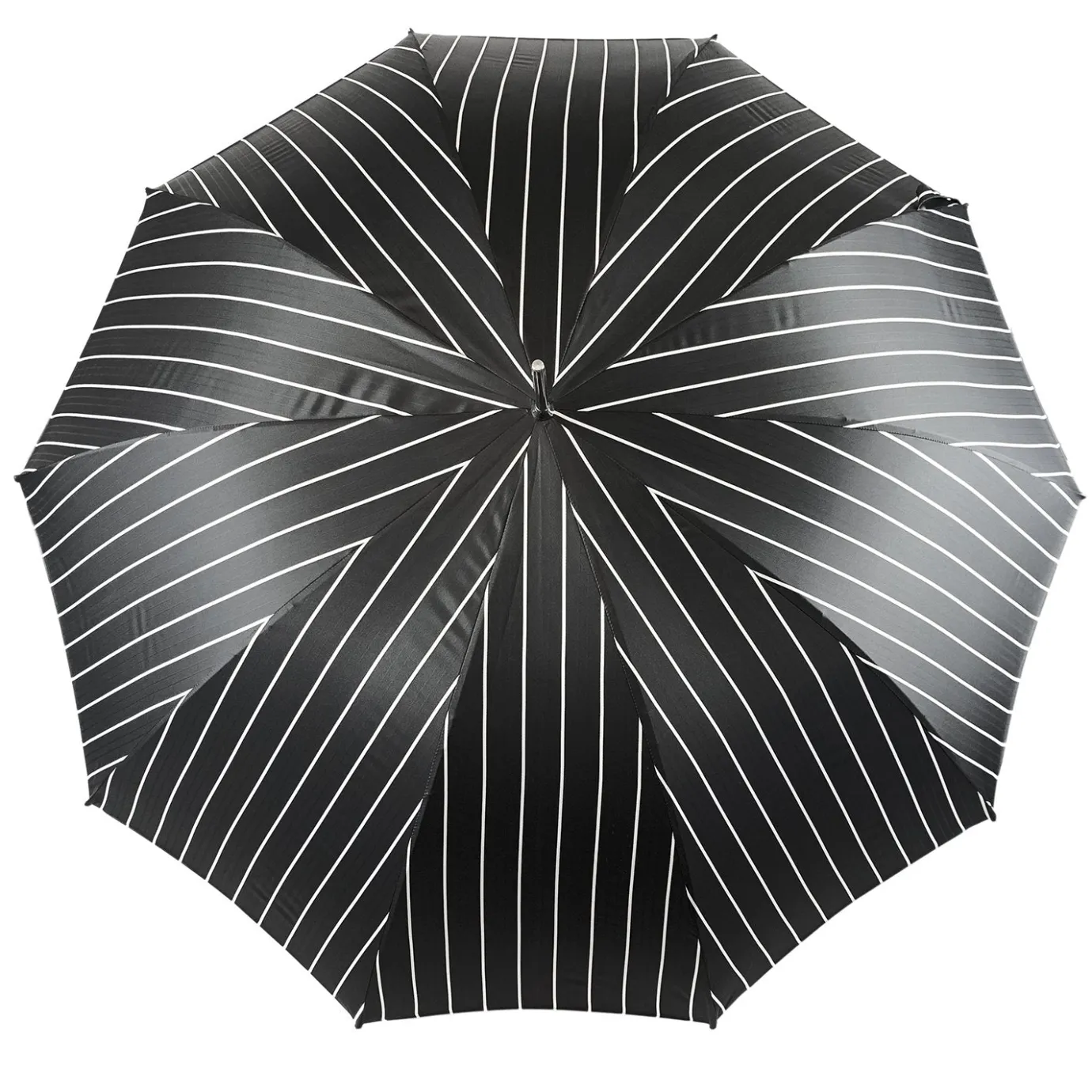 Il Marchesato Smoke Gray with white stripes Umbrella Clearance