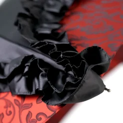 Il Marchesato Special Edition Umbrella Featuring Black Ruffles and Silver-Plated Acc Online