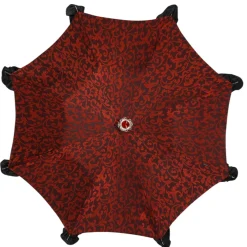 Il Marchesato Special Edition Umbrella Featuring Black Ruffles and Silver-Plated Acc Online