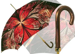 Il Marchesato Special Red Abstract Umbrella New