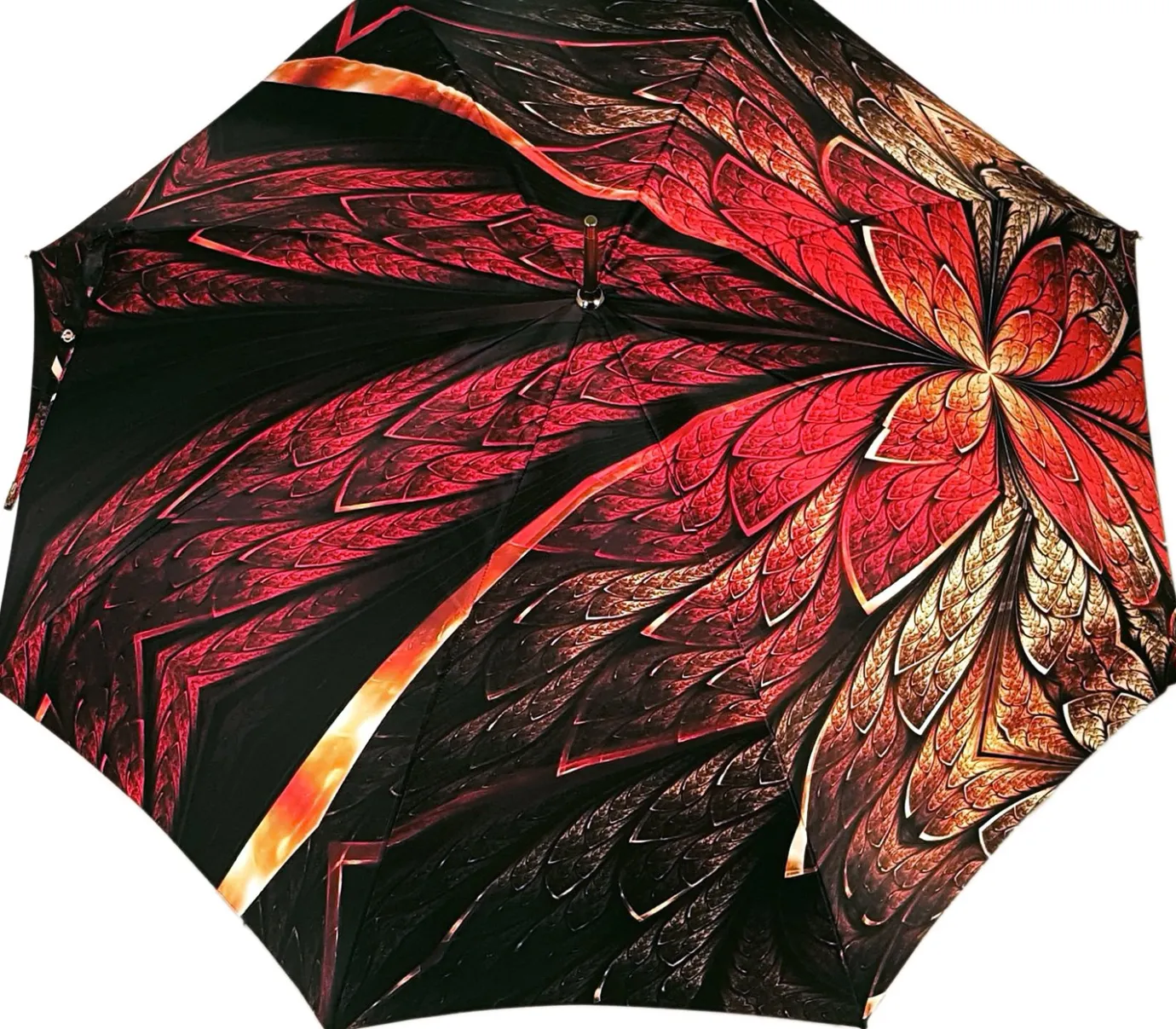Il Marchesato Special Red Abstract Umbrella New
