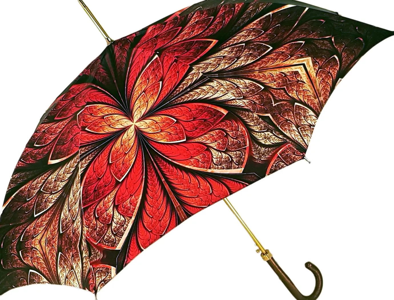 Il Marchesato Special Red Abstract Umbrella New