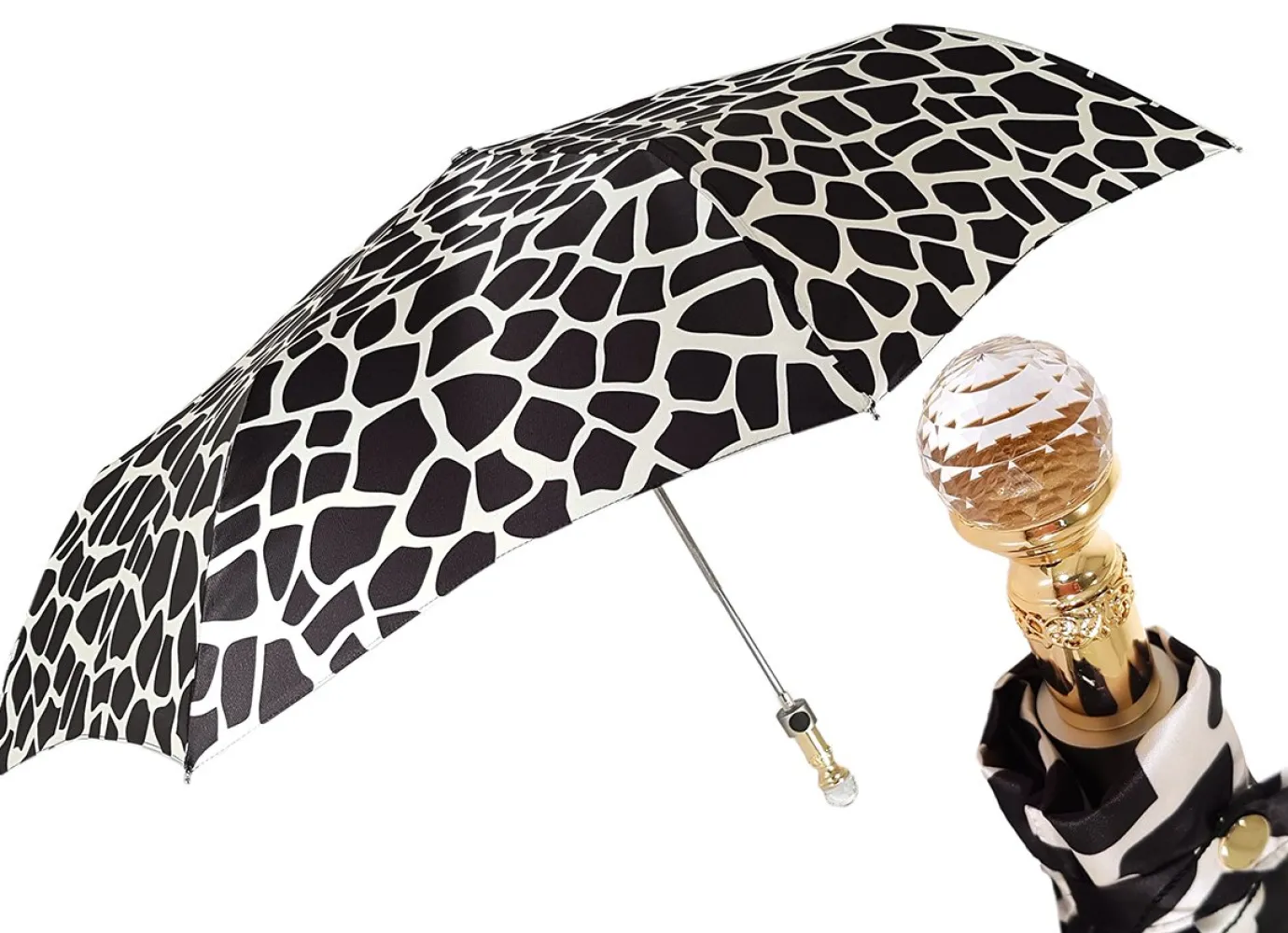 Il Marchesato Spotted Women's Folding Mini-Umbrella Luxury Umbrella Best