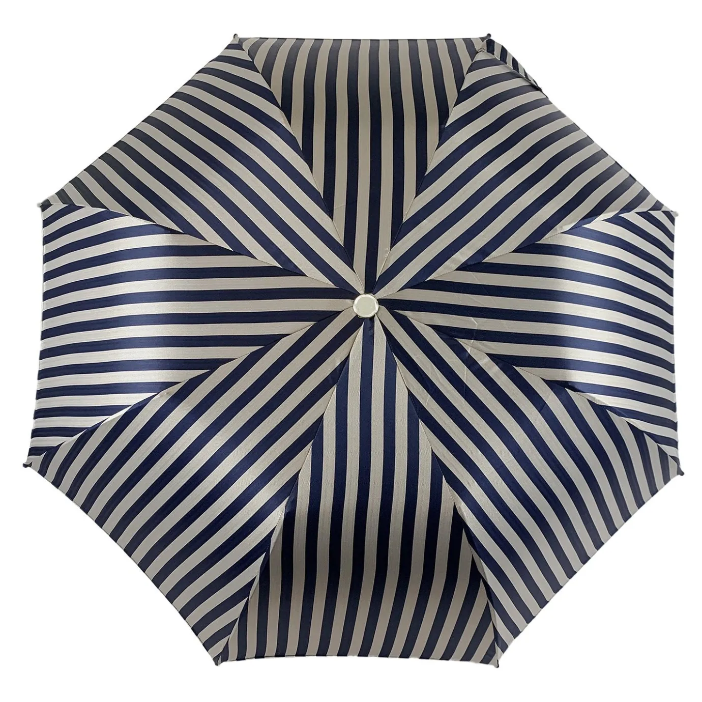 Il Marchesato Striped Grey and Blue Men's Folding Collection New