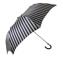 Il Marchesato Striped Grey and Blue Men's Folding Collection New