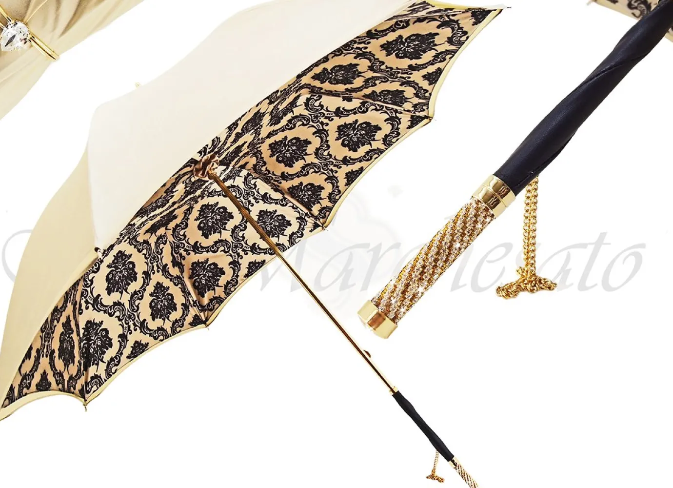 Il Marchesato Stylish Baroque Design - Handmade Fashion Umbrella For Women Ombrelli Outlet
