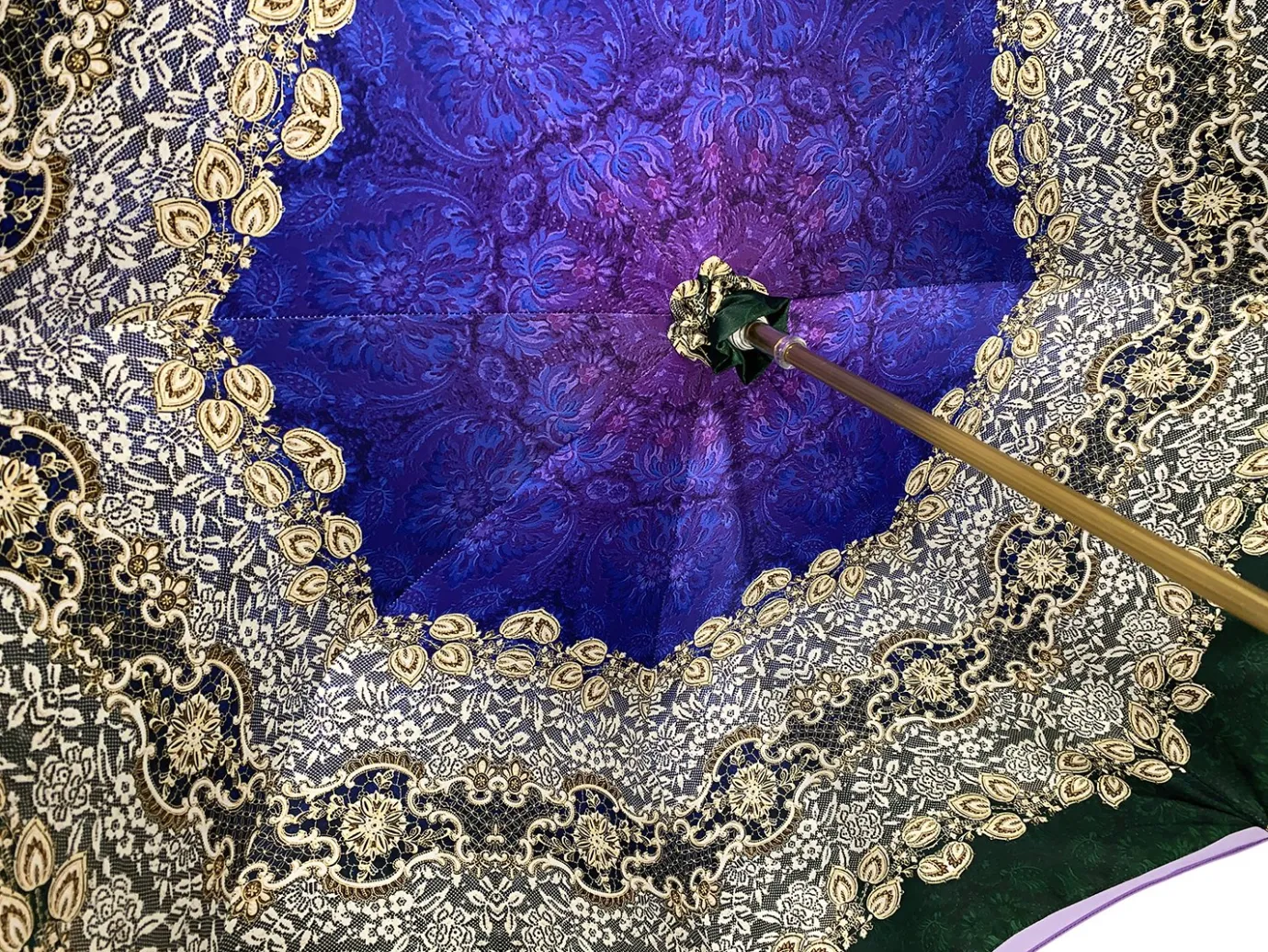 Il Marchesato Stylish Baroque Design - Handmade Fashion Umbrella For Women Ombrelli Discount