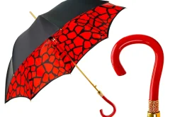 Il Marchesato Stylish Black and Red Umbrella Outlet