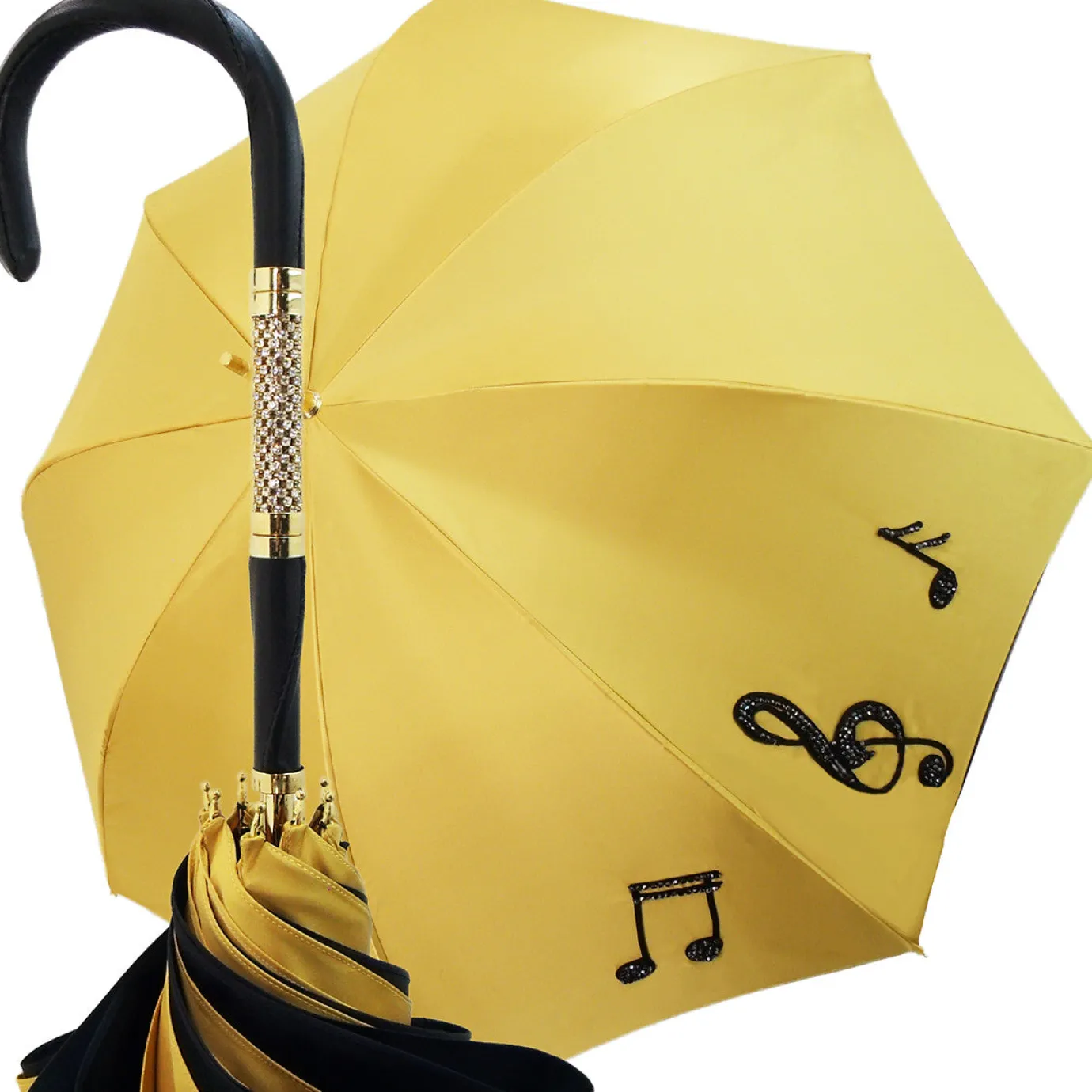 Il Marchesato Stylish Musical Notes Handmade Fashion Umbrella For Women New