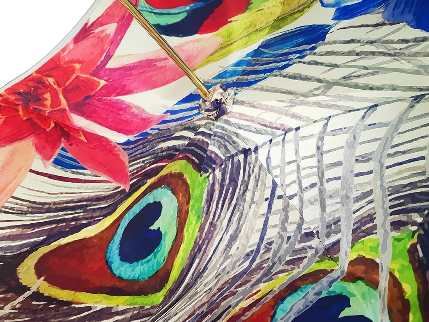 Il Marchesato Superb Umbrella With Floral Design Fashion