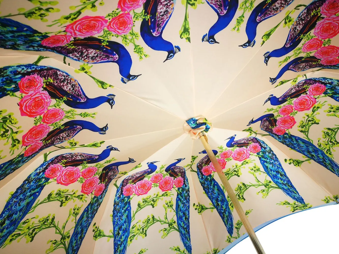 Il Marchesato Swan Umbrella Amazing Enamel On Gold New