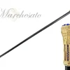 Il Marchesato Tower walking stick with Blue crystals Discount
