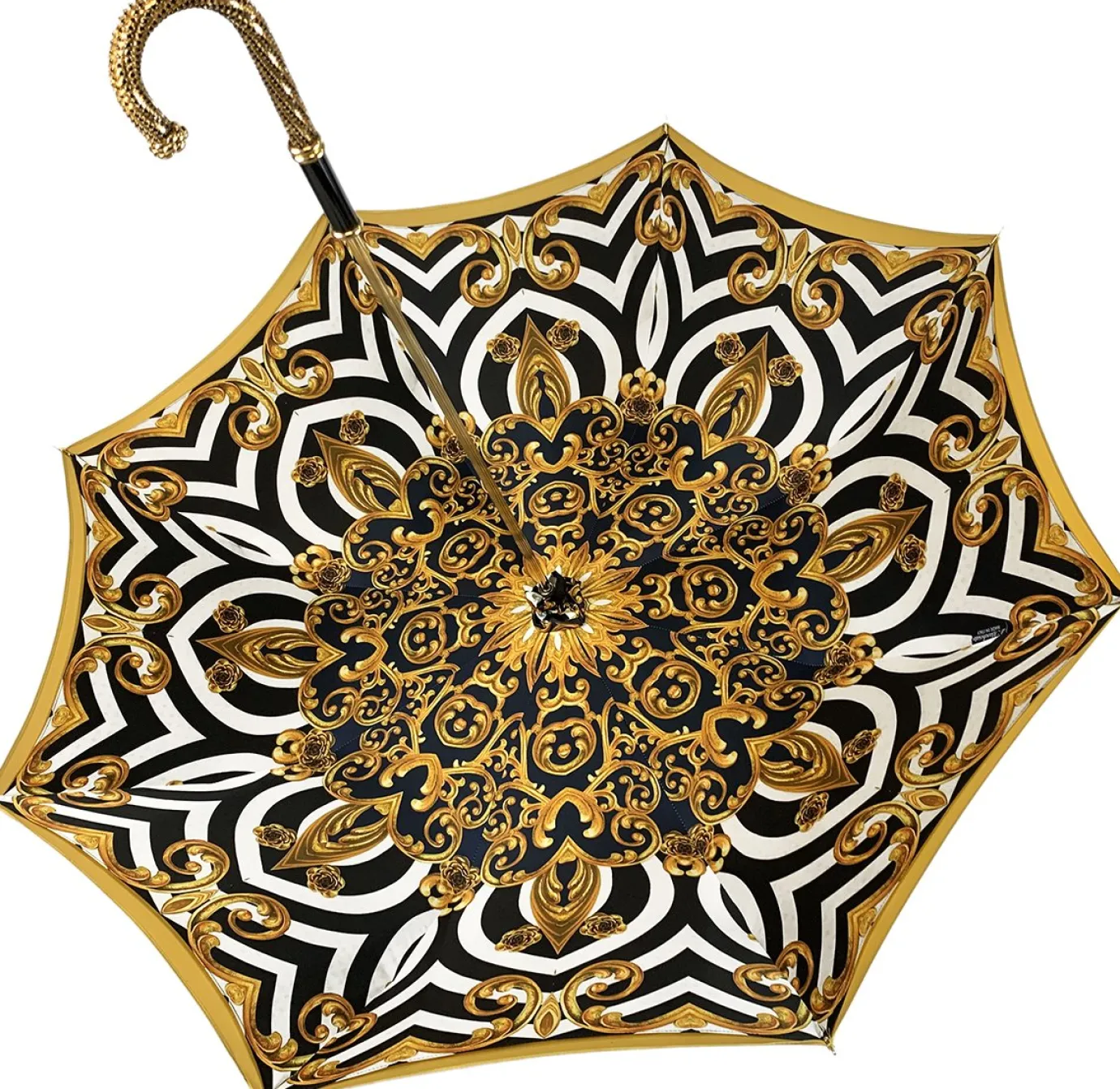 Il Marchesato Umbrella In Fantastic Double Yellow Gold Cloth Discount