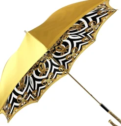 Il Marchesato Umbrella In Fantastic Double Yellow Gold Cloth Discount