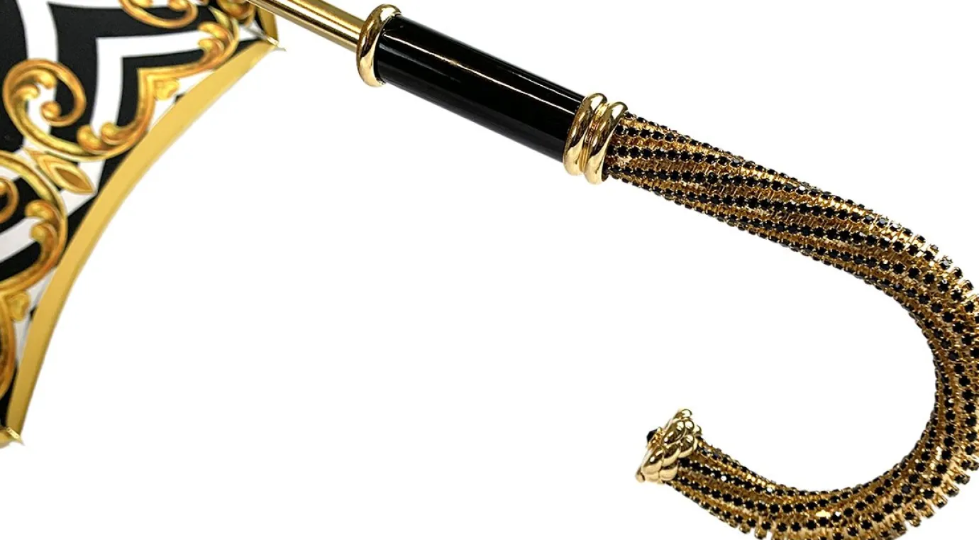 Il Marchesato Umbrella In Fantastic Double Yellow Gold Cloth Discount