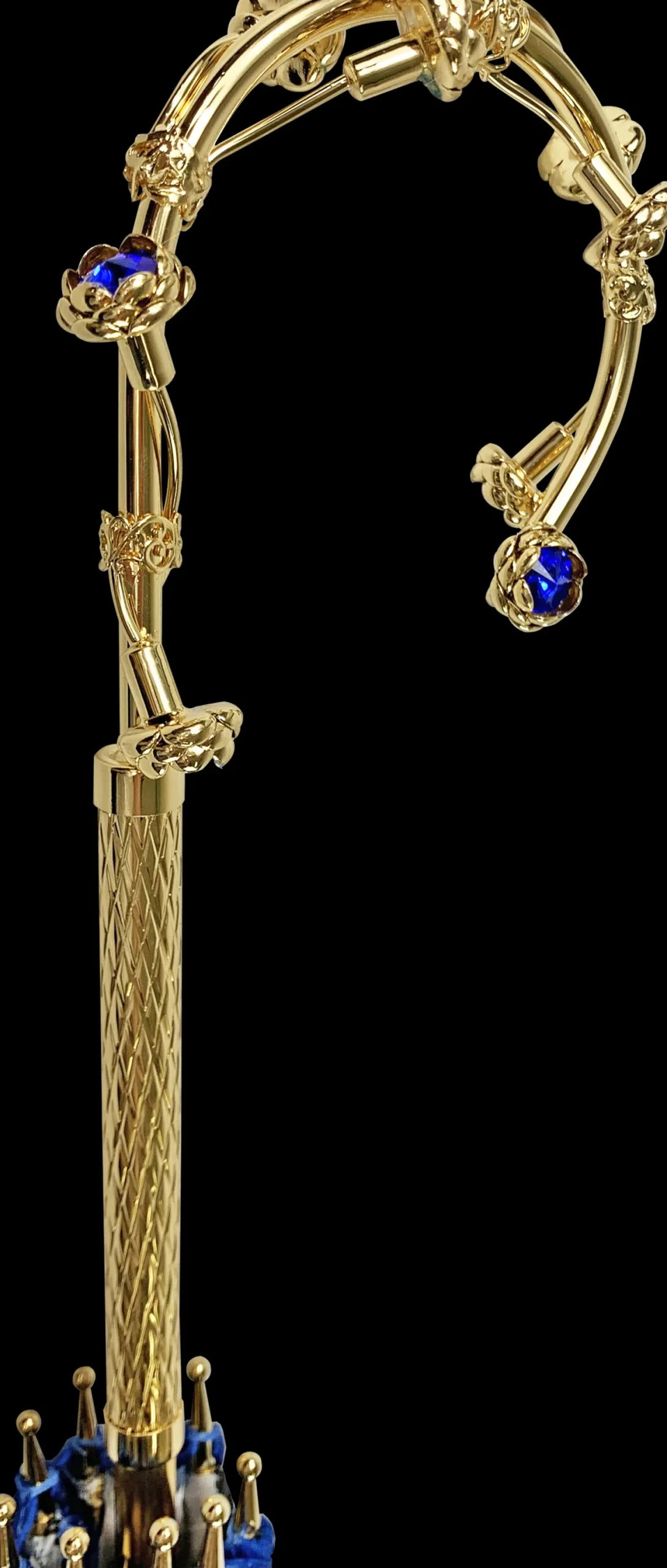 Il Marchesato Umbrella in Fantastic double canopy blue Hot