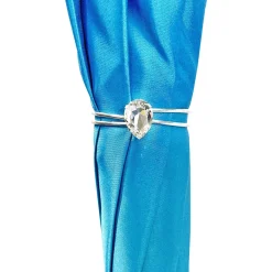 Il Marchesato Umbrella with fantastic turquoise peacock thousands of crystals Online