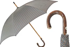 Il Marchesato Umbrella with handle in peeled chestnut Fashion