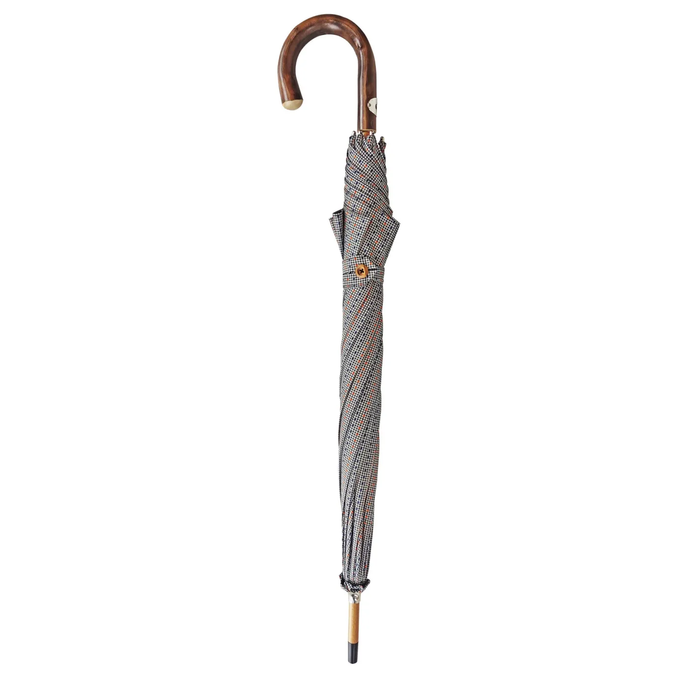 Il Marchesato Umbrella with handle in peeled chestnut Fashion
