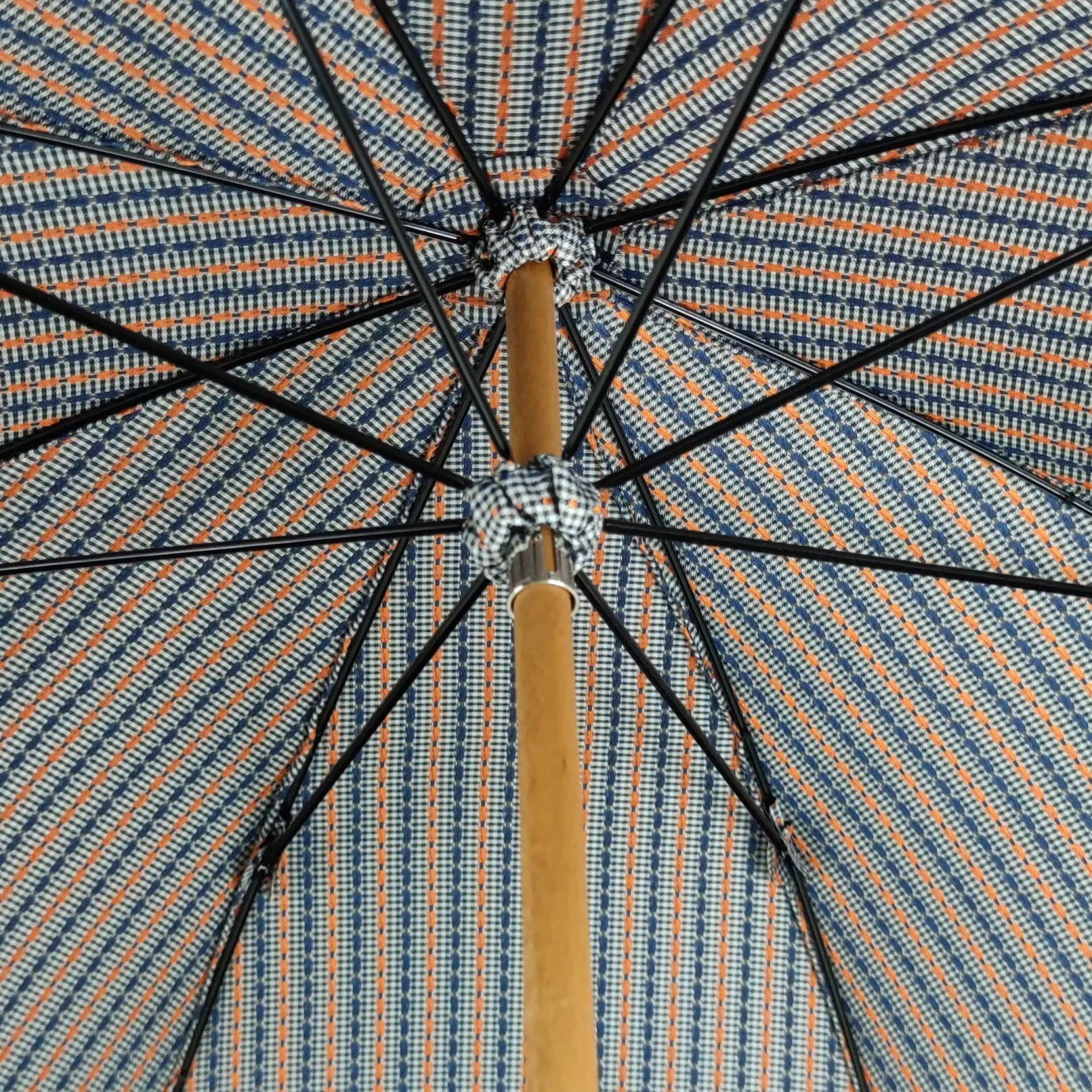 Il Marchesato Umbrella with handle in peeled chestnut Fashion