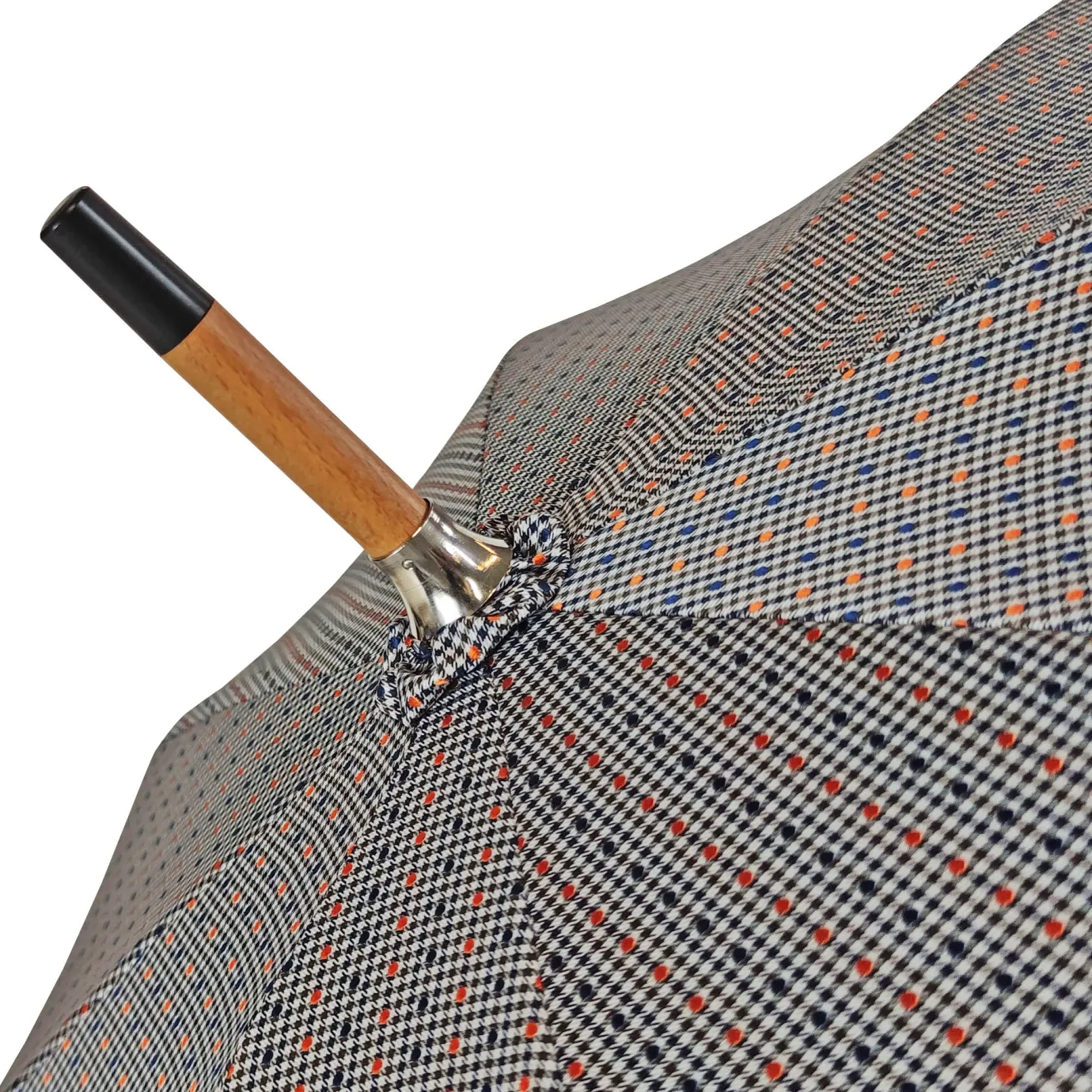 Il Marchesato Umbrella with handle in peeled chestnut Fashion