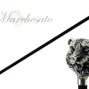 Il Marchesato Unique Walking cane with hand-painted tiger Online