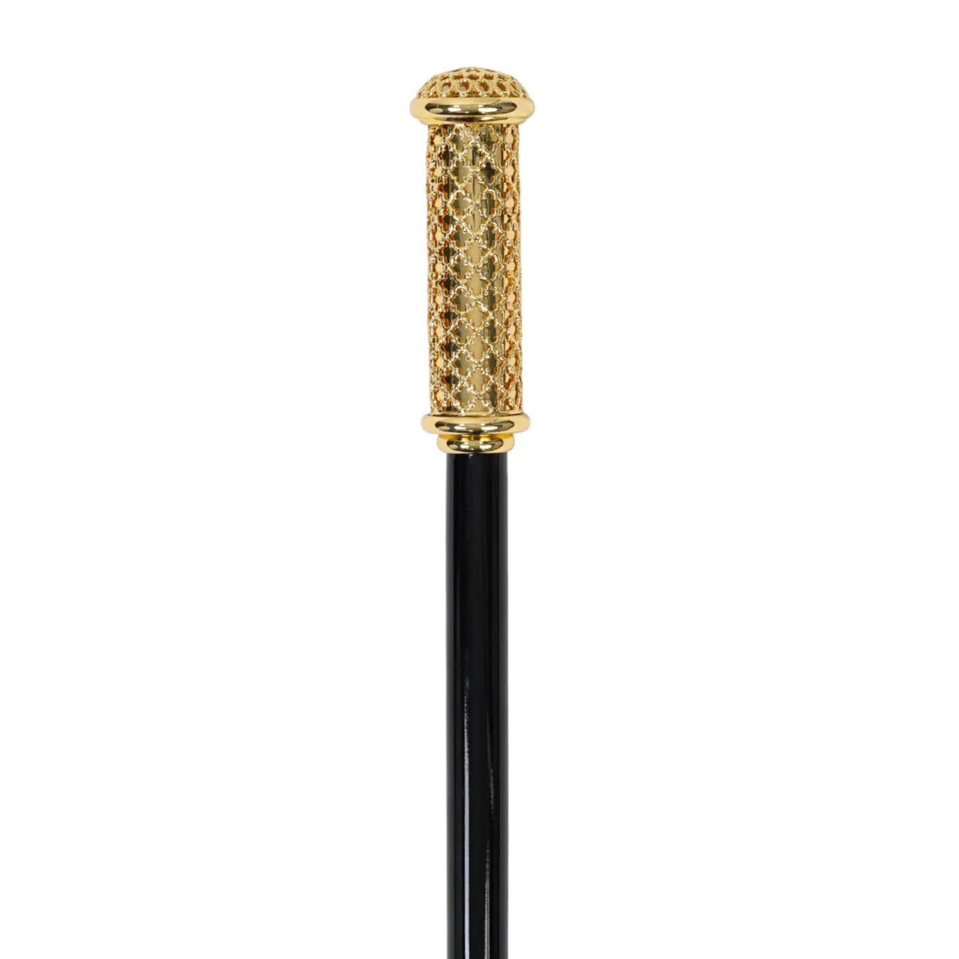 Il Marchesato Walking Cane - Elegant Gold Filigree Handle Outlet