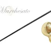 Il Marchesato Walking stick ceremonial knob - gold plated 24K Online
