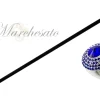 Il Marchesato Walking Stick With Stone and Sapphire Color rhinestones Clearance