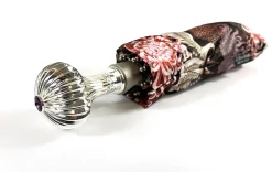 Il Marchesato Women's Folding Umbrella - Wonderful Heron Design Fashion
