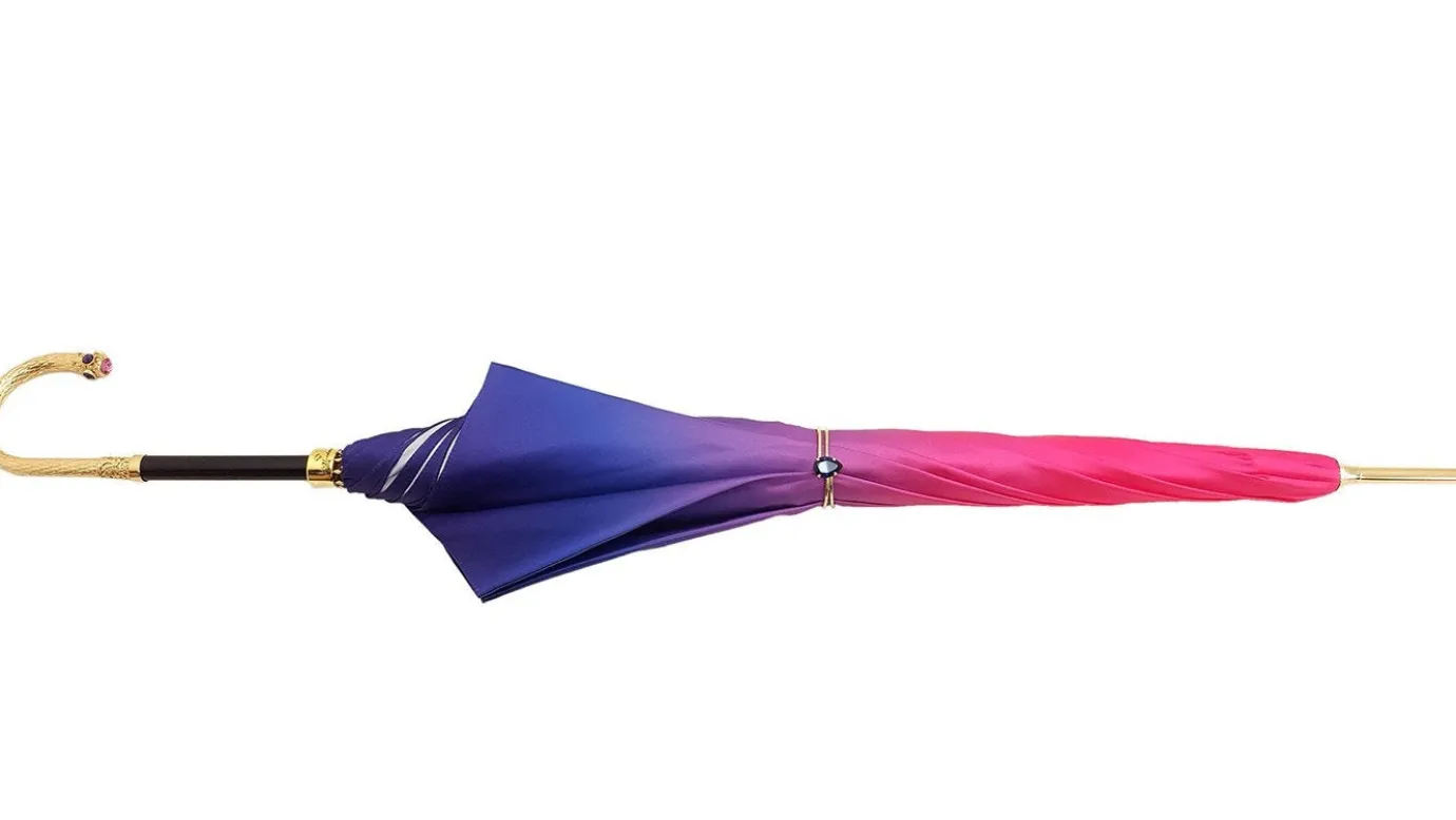 Il Marchesato Women's Umbrella - Swarovski Cristals - Double Cloth Fashion