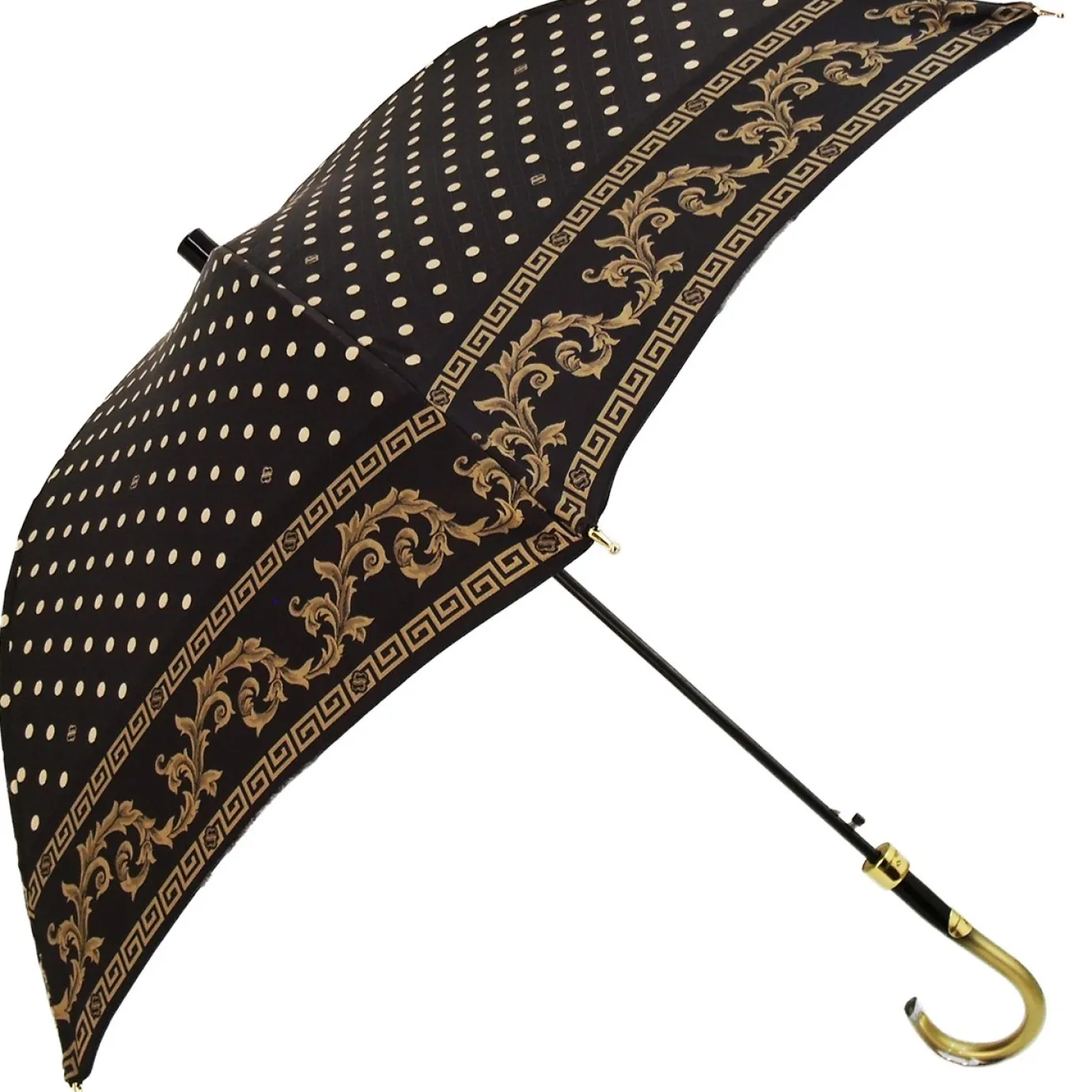 Il Marchesato Wonderful Black Polka Dot Umbrella Hot