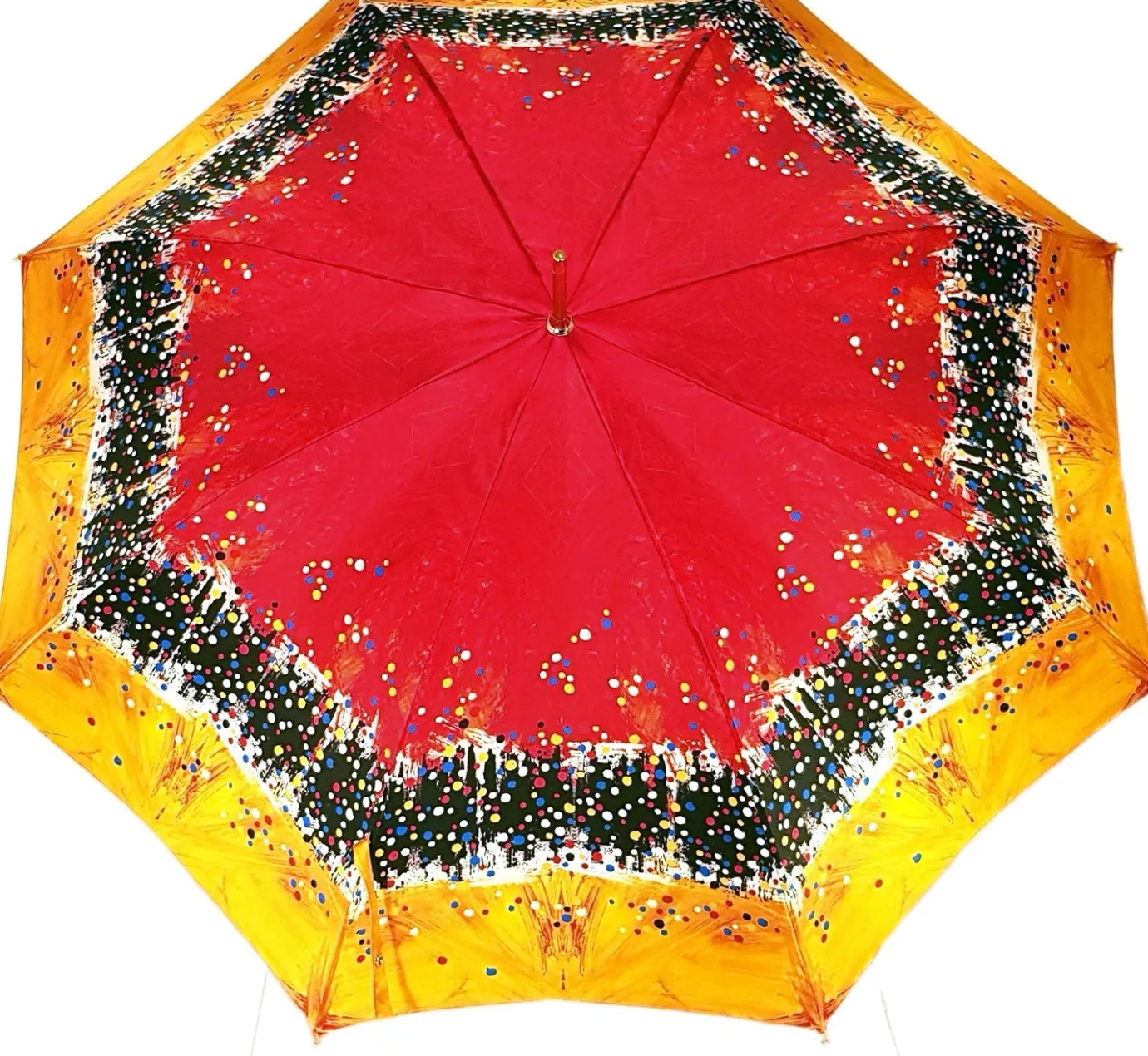 Il Marchesato Wonderful Exclusive Painted Umbrella New