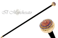 Il Marchesato Wonderful tricolor crystal knob Sale