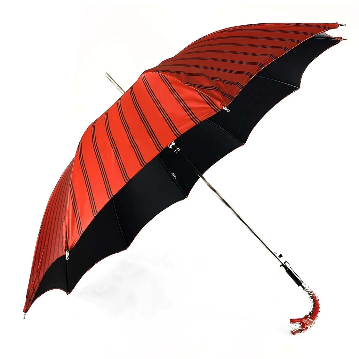 Il Marchesato Wonderful umbrella with hand painted and silverplated 925 Dragon Online