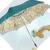 Il Marchesato Wonderful women's umbrella, finished in fine gradient turquoise New
