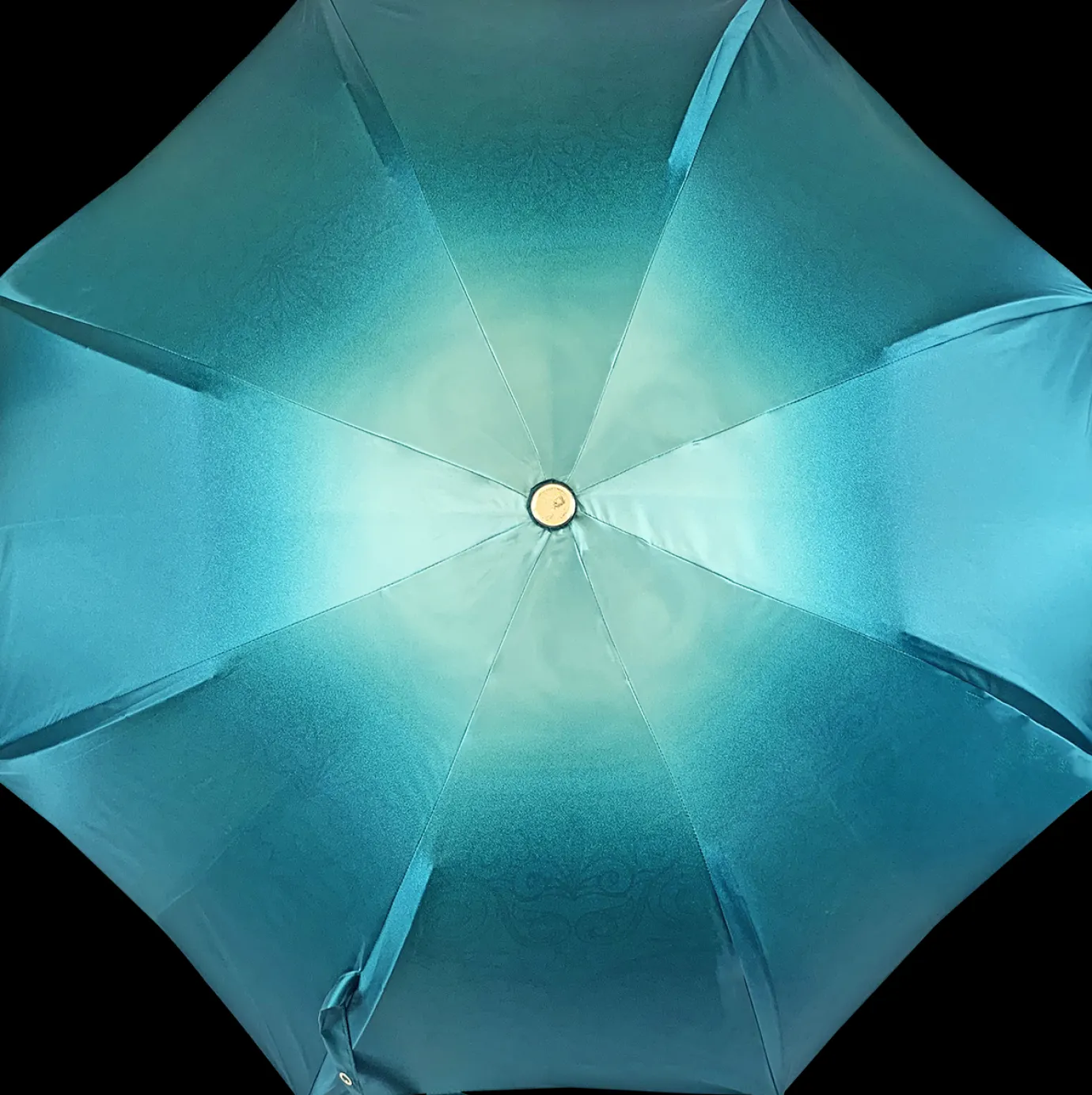Il Marchesato Wonderful women's umbrella, finished in fine gradient turquoise New