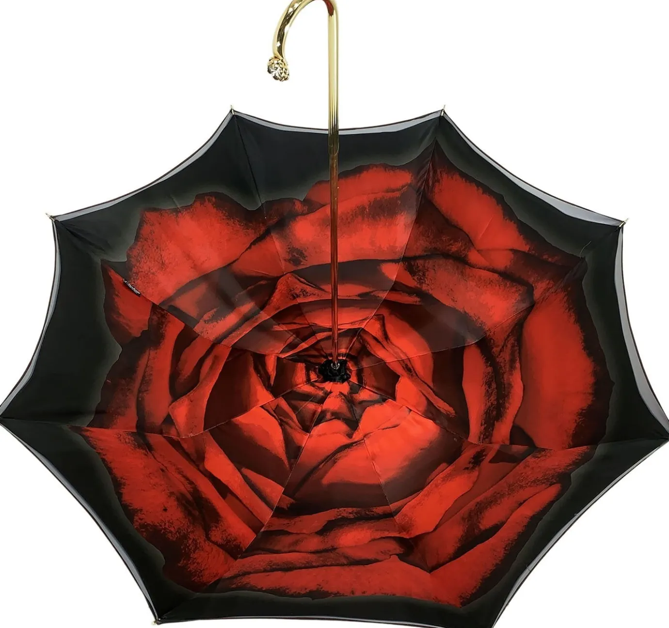 Il Marchesato Wonderfull Red Umbrella With Rose Design Discount