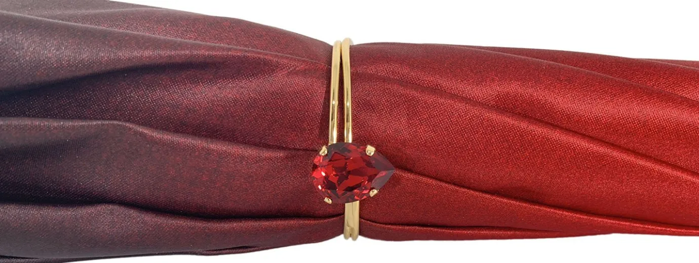 Il Marchesato Wonderfull Red Umbrella With Rose Design Discount