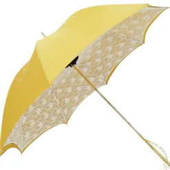 Il Marchesato Yellow Gold Women's Umbrella Fashion Crystals Umbrellas Great Gift Idea Clearance